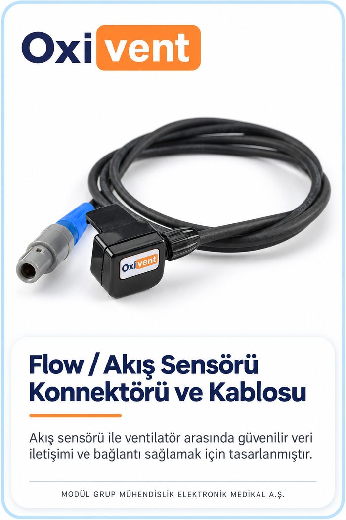 Flow / Akış Sensörü Konnektörü ve Kablosu
